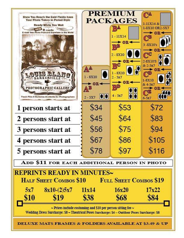 Price List